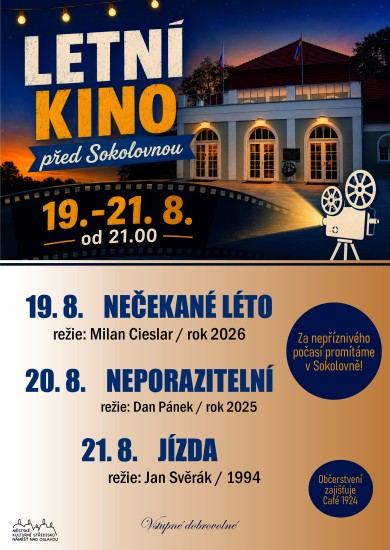 Letní kino u Sokolovny