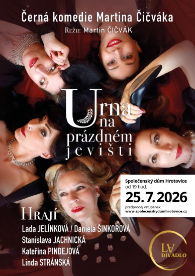 Divadelní představení - Urna na prázdném jevišti
