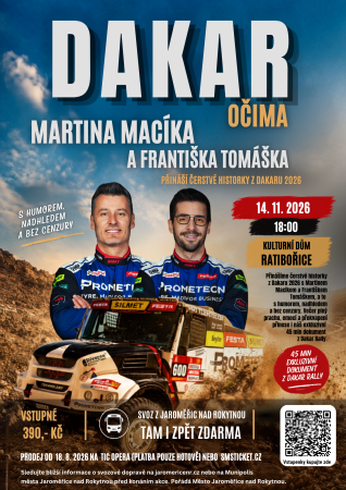 Dakar očima Martina Macíka a Františka Tomáška